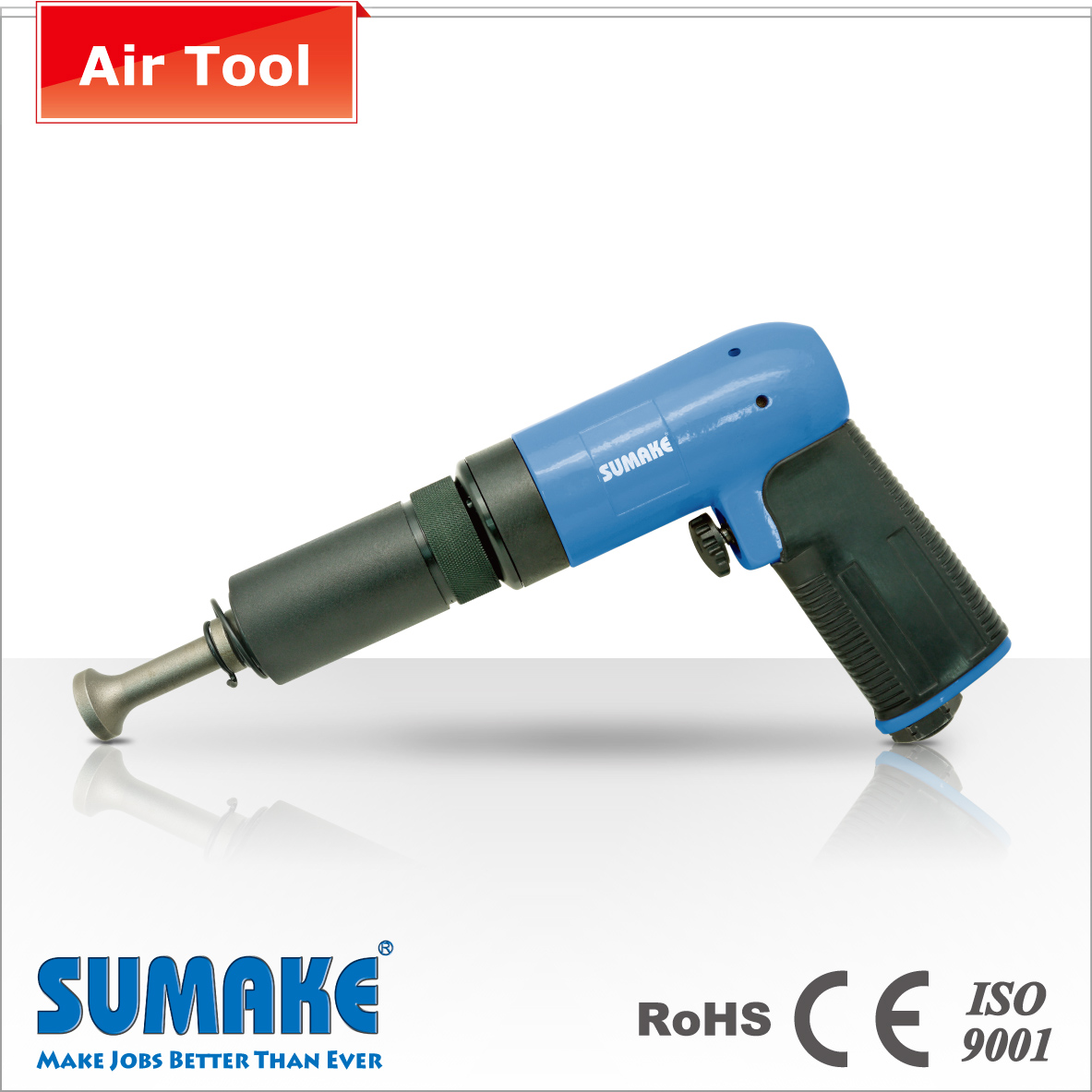 Vibration Damped Riveting Hammer Systems 280mm, 1440bpm